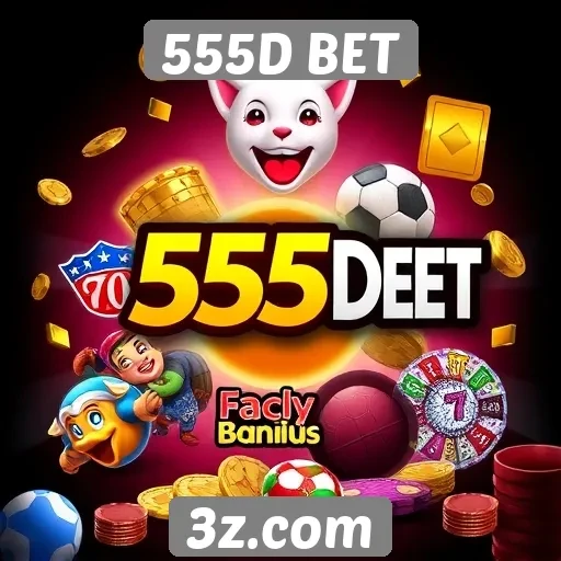 Variedade de jogos disponíveis na plataforma 555D BET